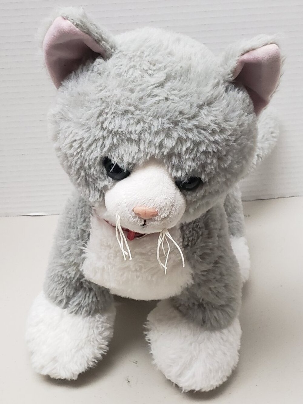 Build A Bear Promise Pets Grey and White Cat